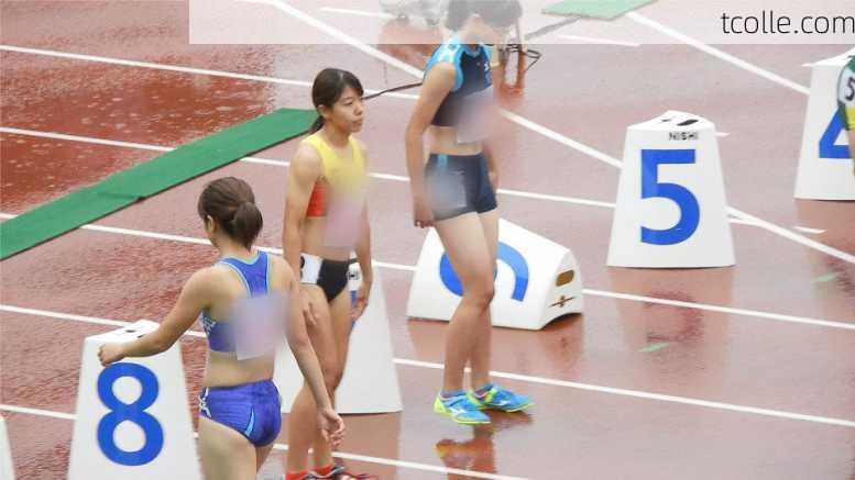 No.066 某地区陸上競技記録会 100m＆400m マイナー国公立大学ユニフォーム2校を撮影