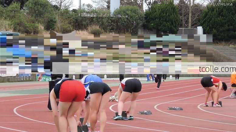  陸上競技大会女子三段跳【動画】スポーツ編 5作品セット販売 3201 3202 3305 3306 3309